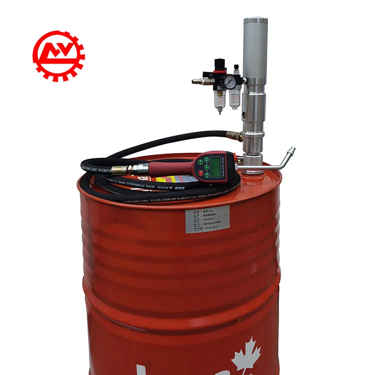  Pressure High Accuracy Pneumatic Lubrication Pump Preset Electronic Metering Oil