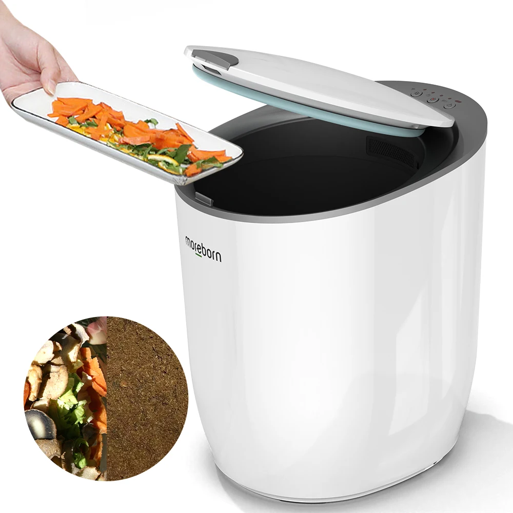Smart Compost Bin Kitchen Trash Can Electric Recycling Bin Food Waste Composter Garden Food Recycling