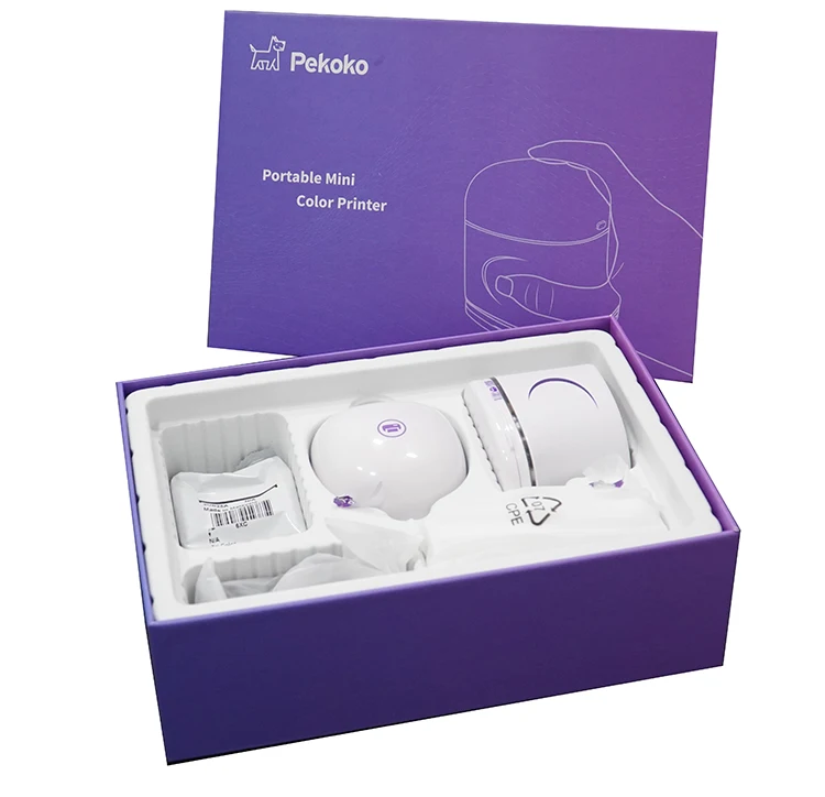 Handheld Printer Portable Durable Quick-Drying Ink, Print on Wood, Glass, Clothes,paper gift box