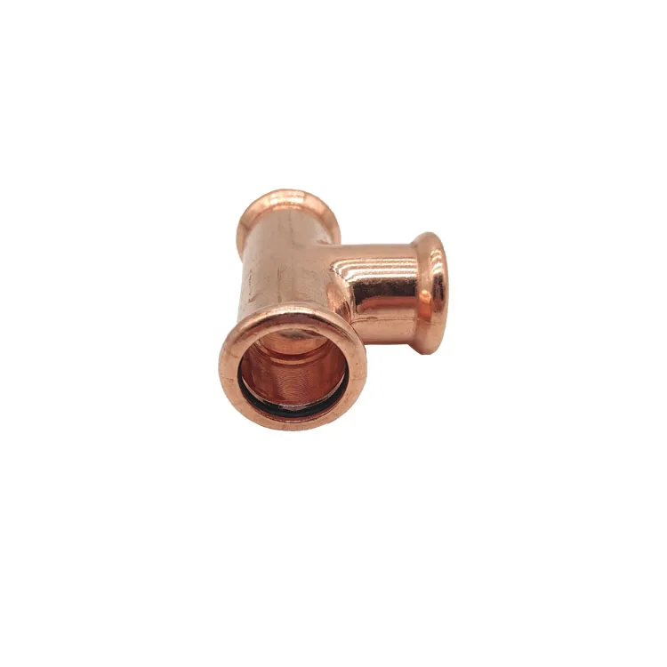 Copper Press Fitting Coupling Reducer Elbow for Plumbing pipe fittings HVAC M-profile WRAS Factory Wholesale Press Fittings