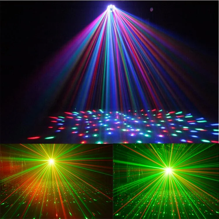 Marslite 5 шт. 3 Вт RGBWA Одноцветный DMX светодиодный диско-лазер dj лазер для караоке-машины