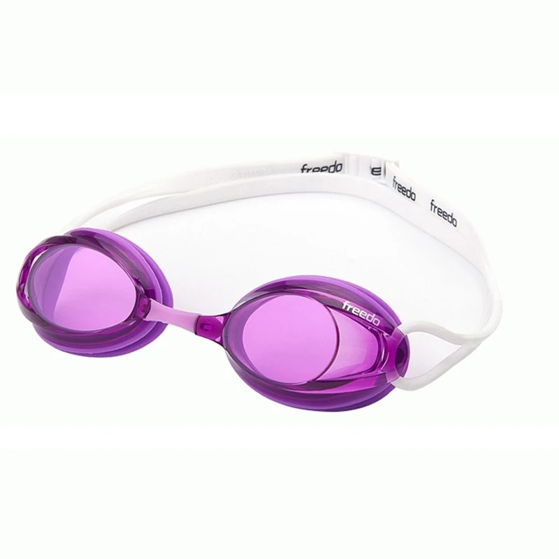 Polycarbonate swim goggle lens swimming goggles racing with nose