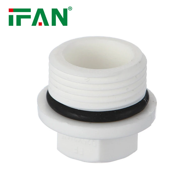 Фитинги для труб IFAN ISO 15874 пластиковые PPR белые 1/2
