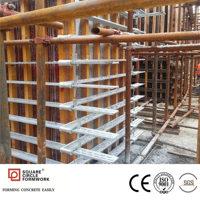 
Adjustable Single Bar Clamps Used in Shuttering Column Forms 