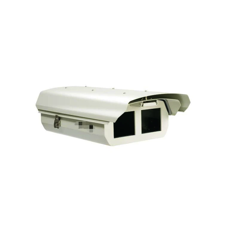 all-weather 18' indoor outdoor double window Heavy duty laser PTZ  housing cctv enclosure with heater and fan