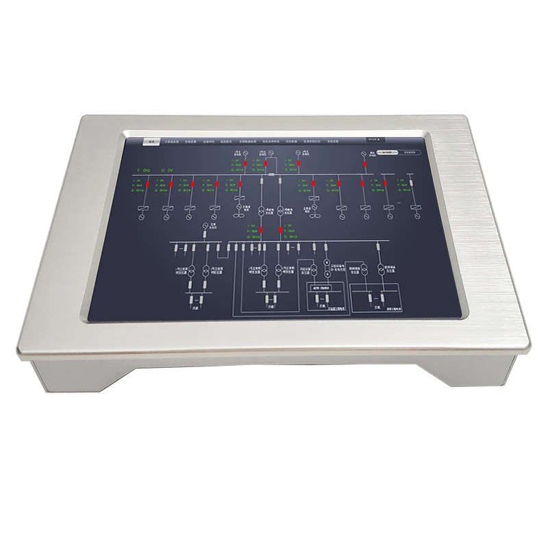 High Grade Factory Price New 8 Inch Small Size Resistive Touch Display Outdoor Display Monitor