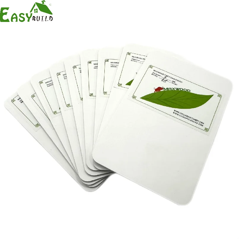 White 12mm 14mm 16mm PVC foam sheet for building board use