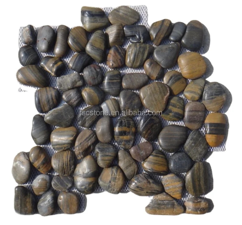 Strip stripe pebble stone making machine