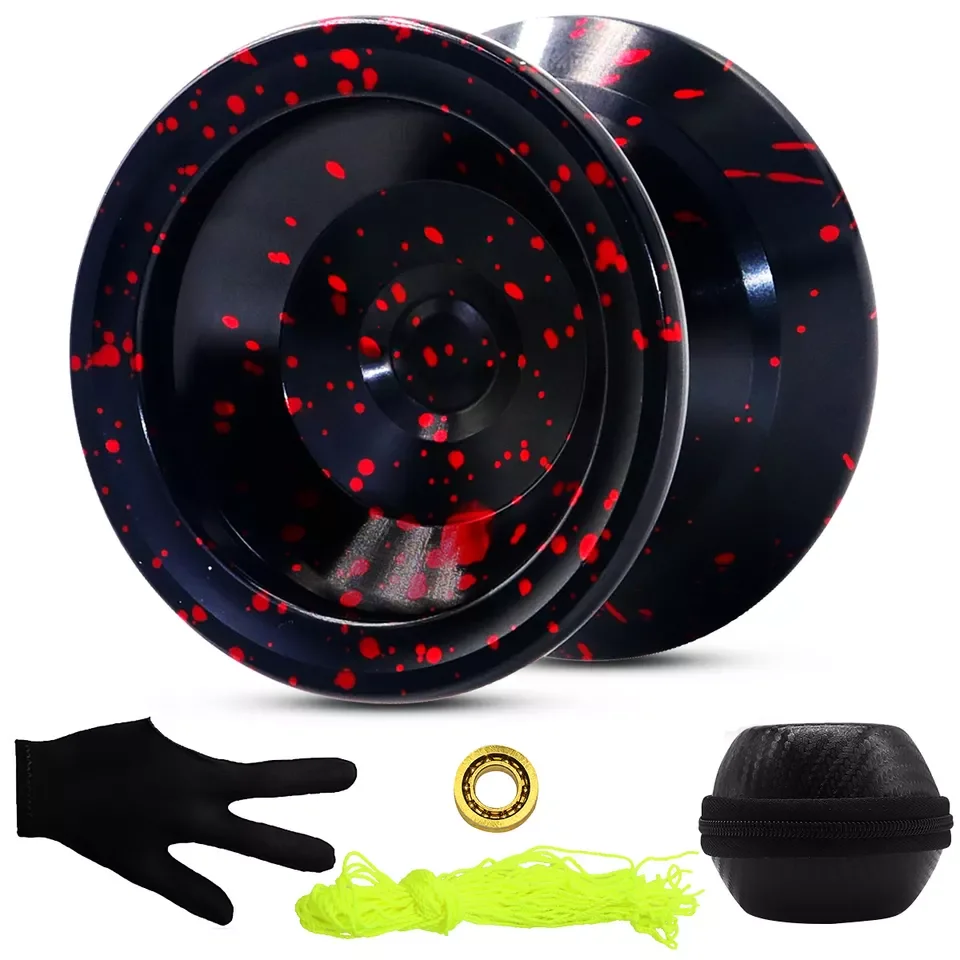 Best quality wholesale mini colourful toys super speed alloy magic yoyo ball for kids