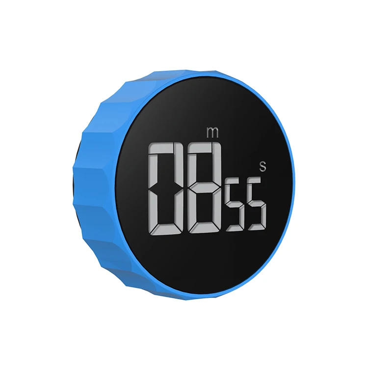 
New Arrival Circular Knob Loud Kitchen Magnetic Lcd Large Display Countdown Digital Timer 