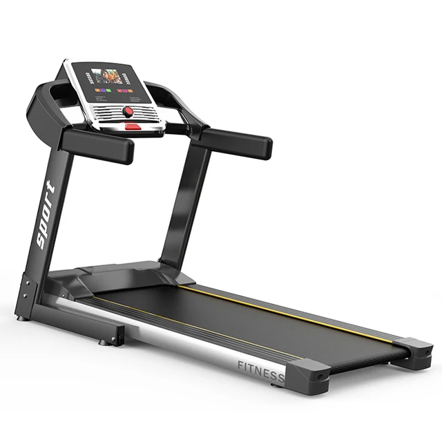 Низкая цена, большой экран для домашнего использования, тренажерный зал, фитнес-упражнения, кардио-тренировка, тренажер для бега, Спортивная моторизованная беговая дорожка