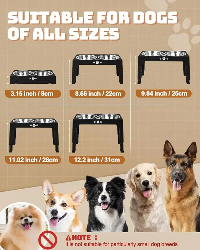 OF Wholesale 2 in 1 Lifting Elevated Cat Dog Feeder  Slow Food Feeder Bowl