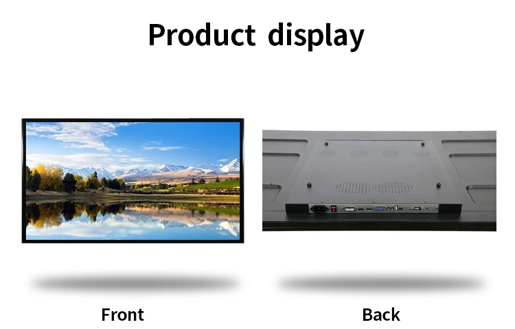 Industrial 4K 55 Inch IPS IP68 Waterproof VGA HDMI DVI Interface Widescreen Touch Embedded Industrial Open Frame Monitor