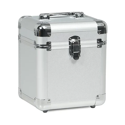 Lightweight LP Case Aluminum Carrying 7' Vinyl Record Storage Case
