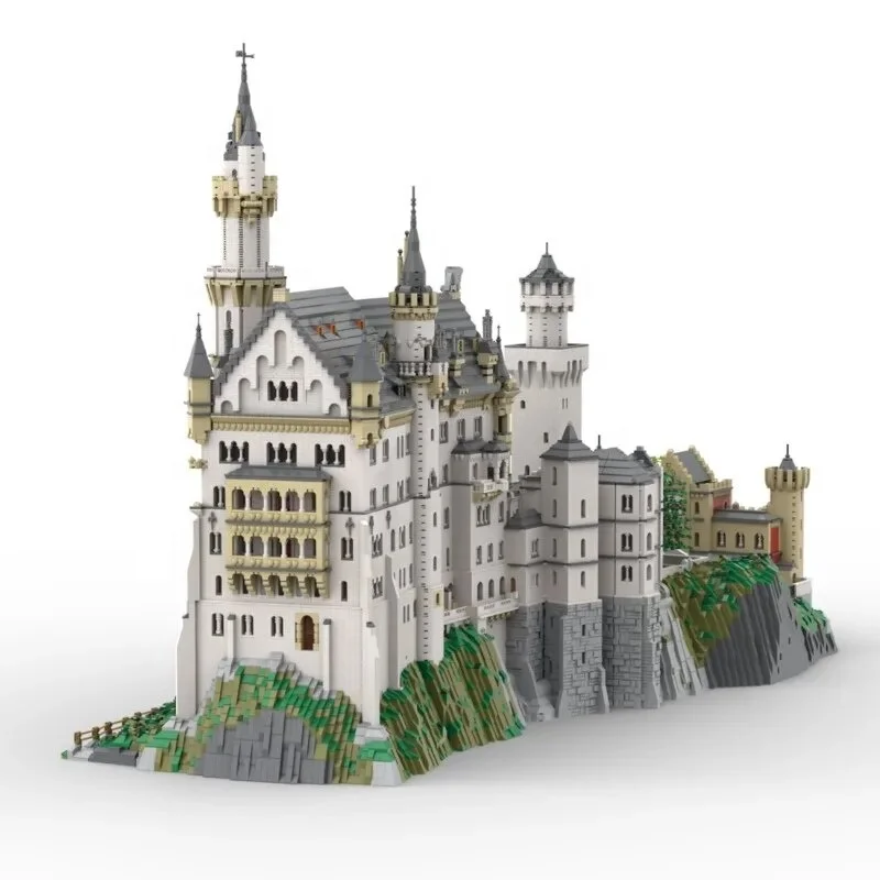 Заводская розетка 57491 шт. Moc-123380 замок с видом на улицу строительные блоки набор кирпичей детские игрушки 10305