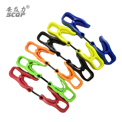 AT-2 SCQP Construction Glove Clip Holder Plastic Clips For Gloves