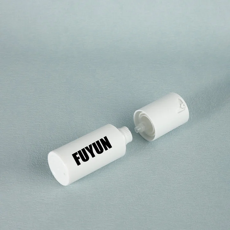 Luxury Gold Serum Essential Oil Lotion Packaging Plastic Cosmetic Glossy Black Twist Up Airless Pump Bottle