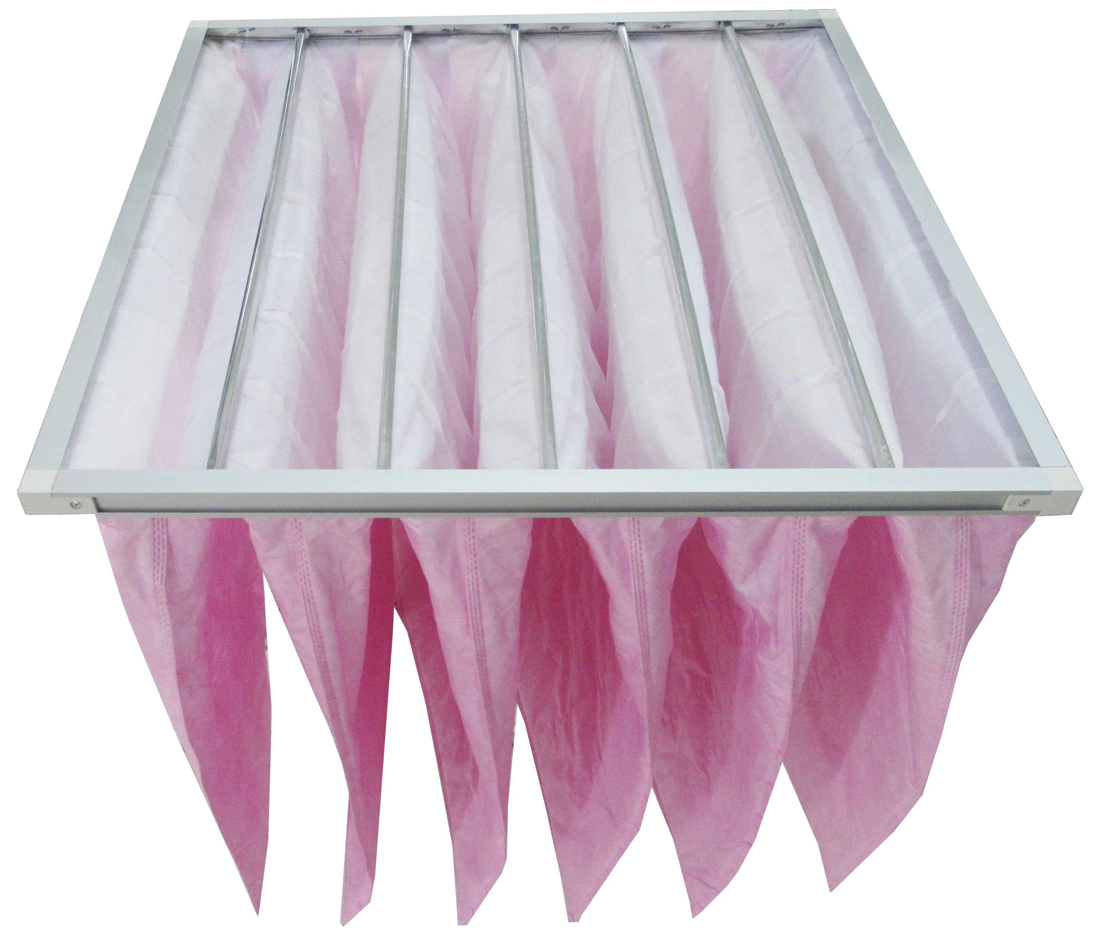 Durable Self Supported Synthetic Fibre Pocket F7 Air Filter for Clean Air