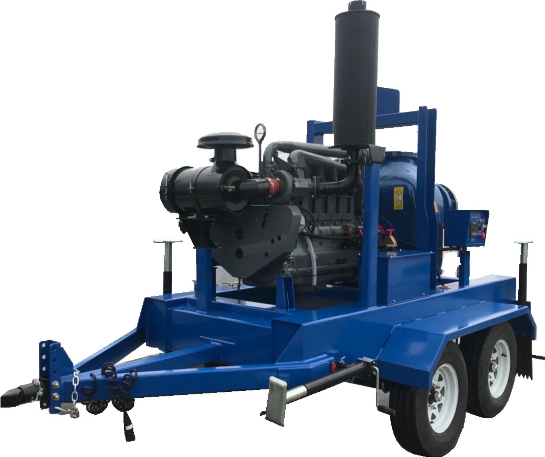 10 Inch Self Priming Diesel Engine Water Pump With Trailer Pump Manufacturers