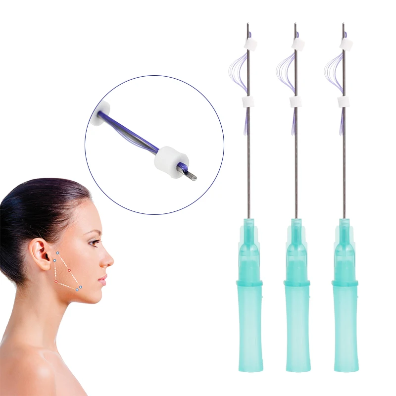 Firsoma Best Selling Medical Absorbable Multi thread Face Wires Vlift brow Fios Tensores Lift Line korea Collagen Pdo