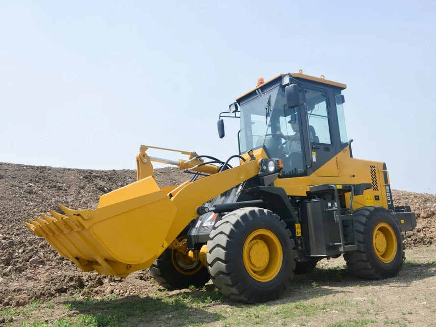 China Shandong Top Factory 5 Ton Wheel Loader LG916 LG918 with Lowest Price