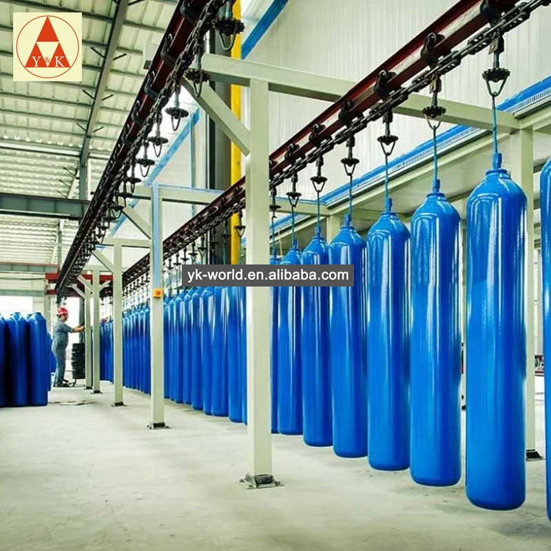 Chinese Manufacturers Provide 40l Oxygen Cylinder Storage of Industrial Gases Empty Tanks of Oxygen Medical Oxygen Bottle