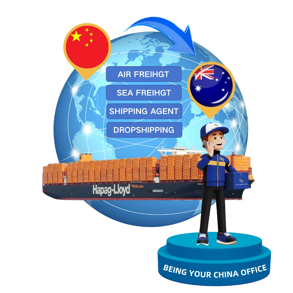 Competitive Door-to-Door DDP Shipping To Australia USA Canada-20GP 40GP 40HQ Full Container Service FCL Transactional
