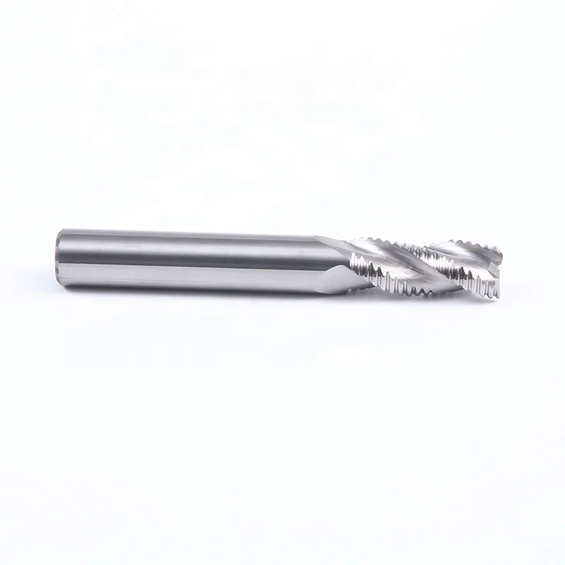 CNC Milling cutters DLC coated  Carbide Endmill  3 Flute router bit Cutting Special Milling Aluminum Brazed Square Flat End Mill