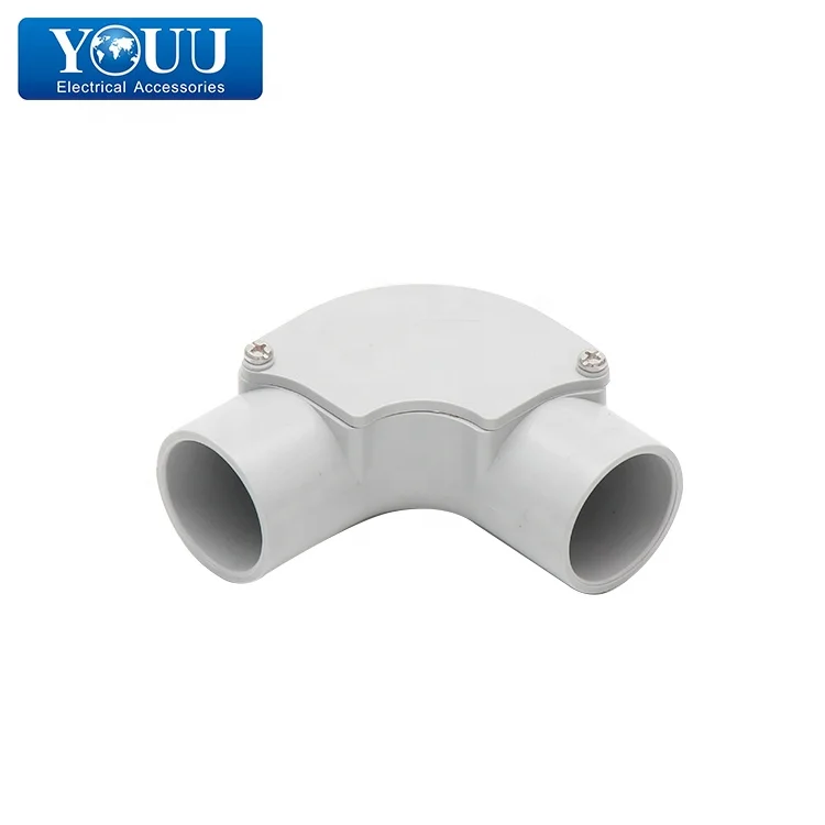 YOUU PVC Conduit Fittings Inspection Elbow IE 20 25 32