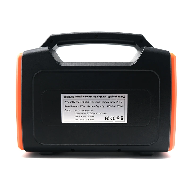 110V 220V portable lithium solar energy storage power for outdoor camping hiking customized portable power station