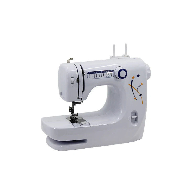 Newly Upgraded domestic overlock Sewing Machine knitting machine mini household portable 608 sewing machine