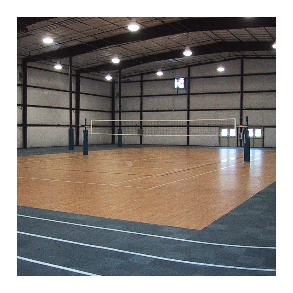 Cheap prefab hall prefab steel structure basketball court indoor standard basketball court price for sale