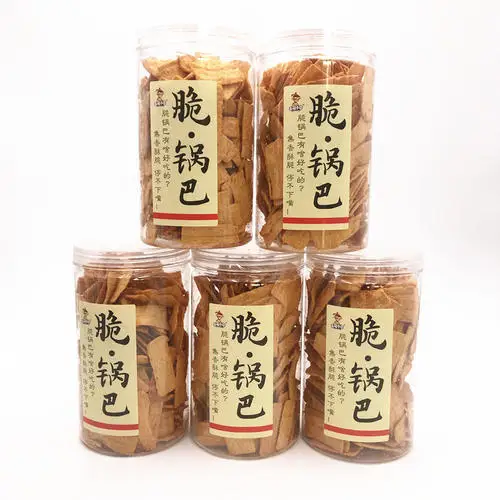 Crispy pot with nobody 210g Chinese snacks Puffed food