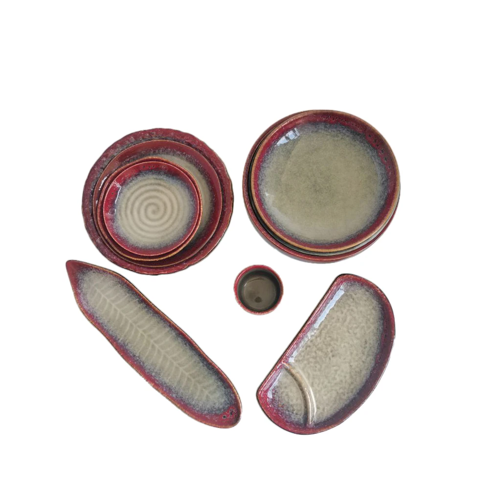 Wholesale crockery dinner sets ceramic diner set ceramic dinner set plates ceramic tableware