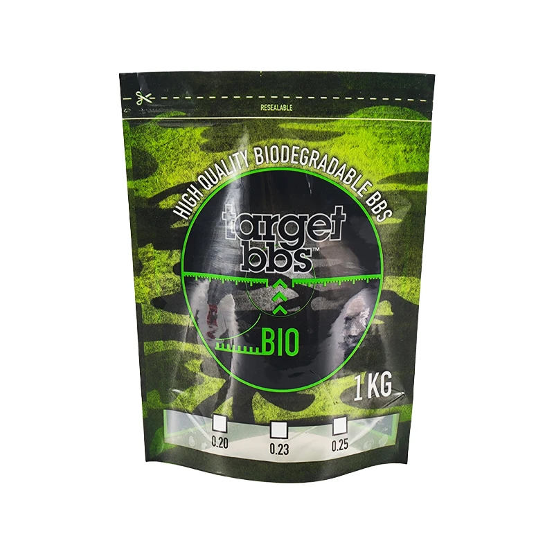 Biodegradable resealable Custom Plastic Zip Bag Composite Sealed Bag Accessories Snacks Universal Stand up pouch