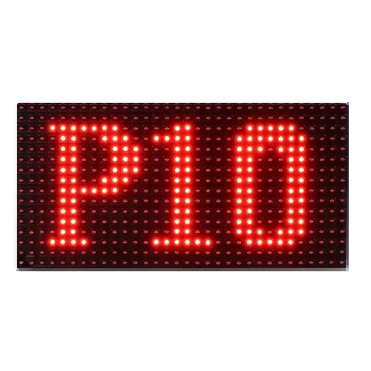 Semi-Outdoor Single Color P10  White Red Green Blue Amber Yellow dip P10 16x32 dots red p10 led module