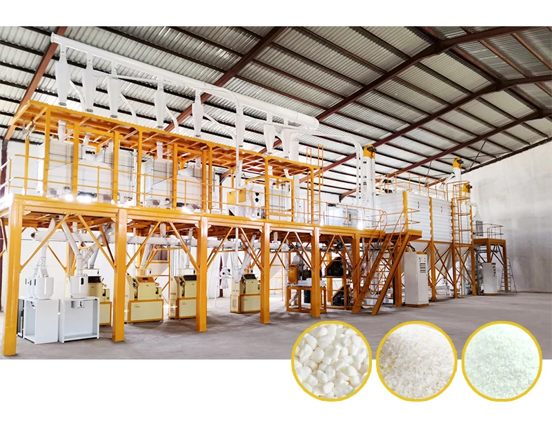 
Factory direct home use small 20t/24h maize flour milling machine 