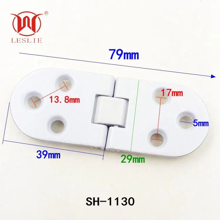 Sewing Machine Countertop Flap Hinge Furniture, Zinc Alloy Flap Hinge Folding Table