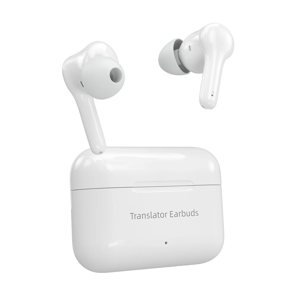 Wooask M6 Smart Translator Earbuds 144 Languages Voice Portable Wireless Headset Translation Device Real Time Translator