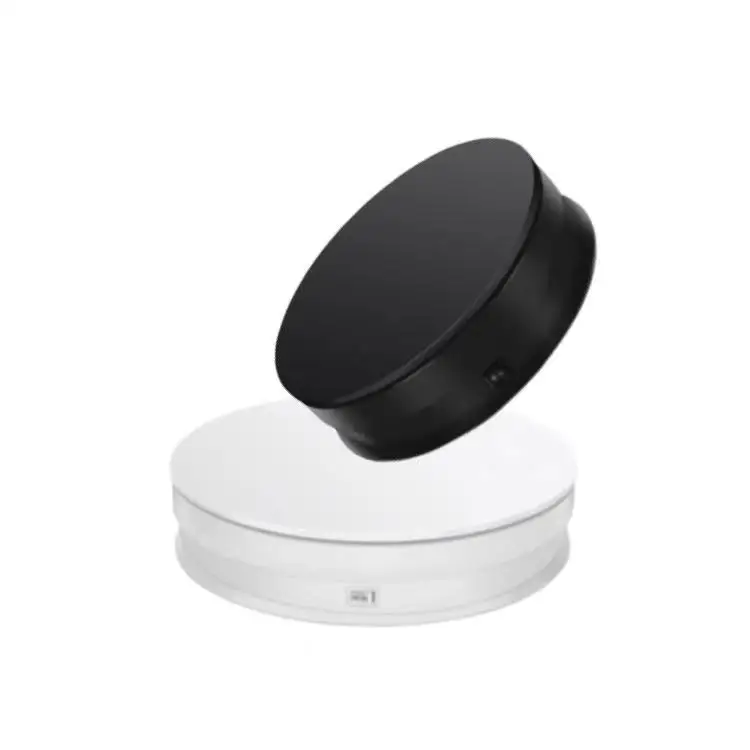 Photography 360 Degree Round Auto Rotating Remote Automatically Turntable Jewelry Display Stand Base for Photo Studio Shooting