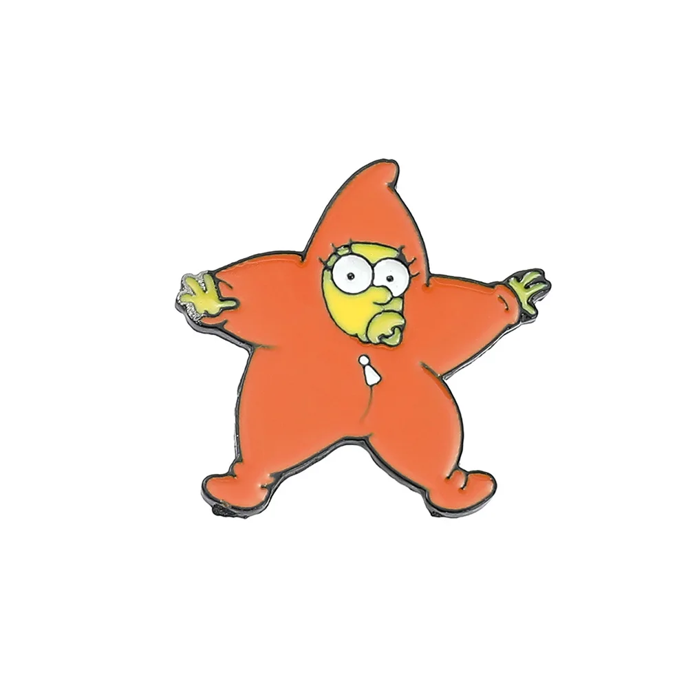 Lowest London Shengyide Metal Crafts Badges Wholesale Lapel Pin Supplier Custom Hard Enamel Pin The Simpsons Metal Crafts Statue
