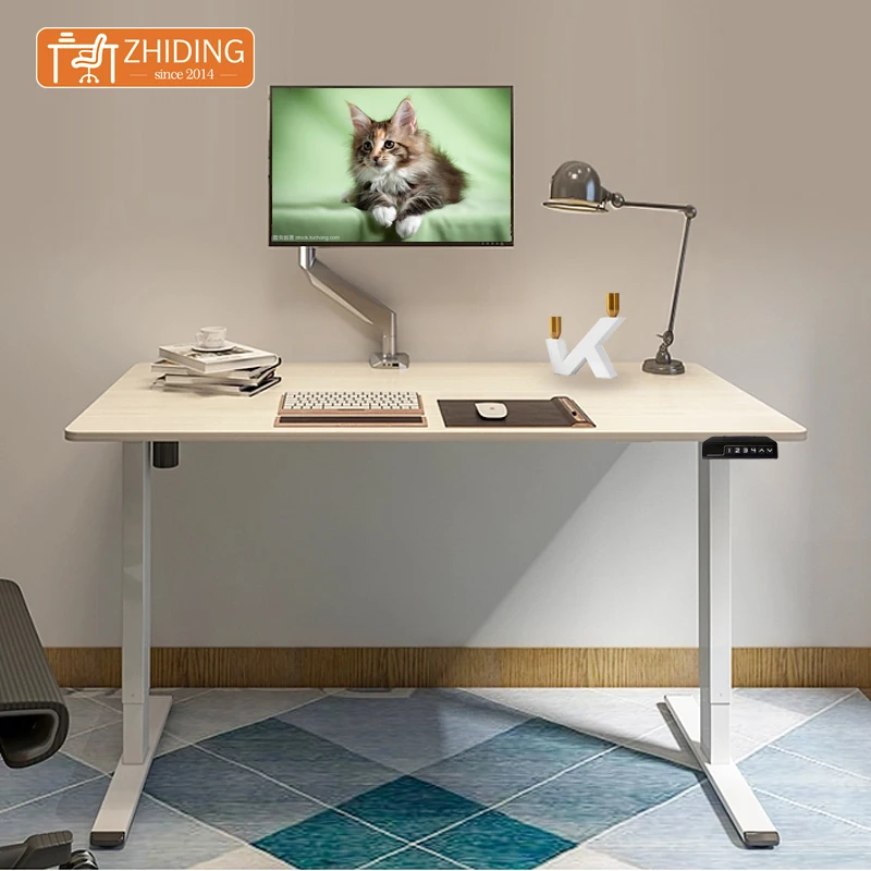 Height adjustable desk leg electric stand up desk table leg height adjustable computer lifting desk for home offices