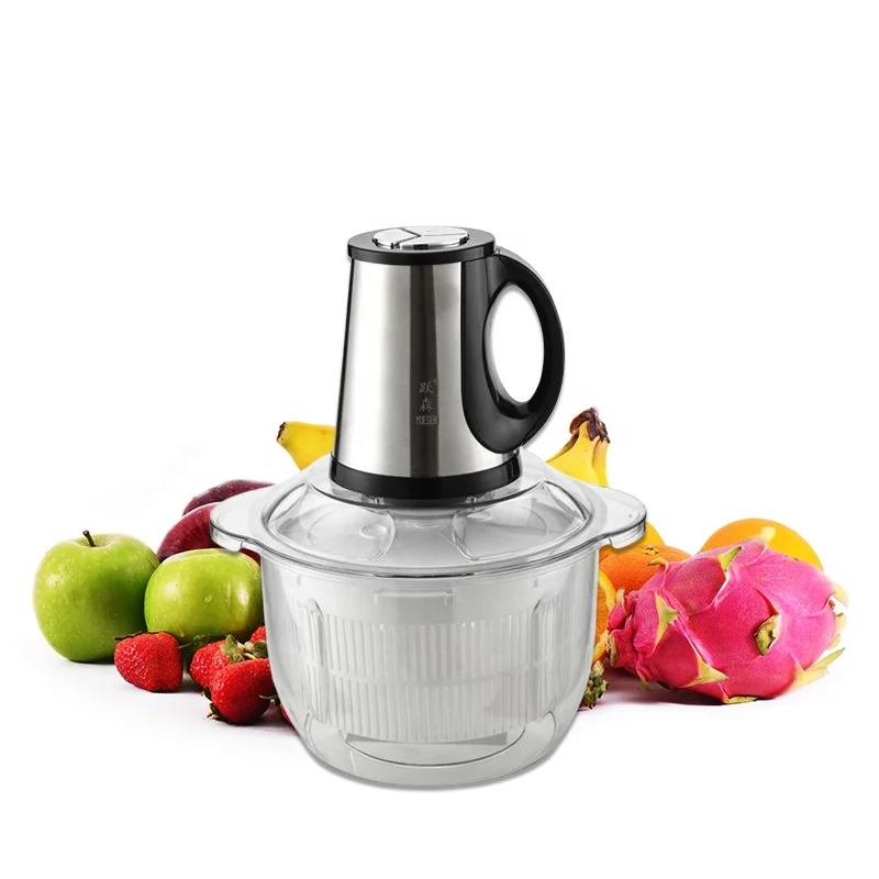 YOLO 4 in 1 Electric Chopper 4L Kitchen Meat Grinder Vegetable Chopper Food Processor