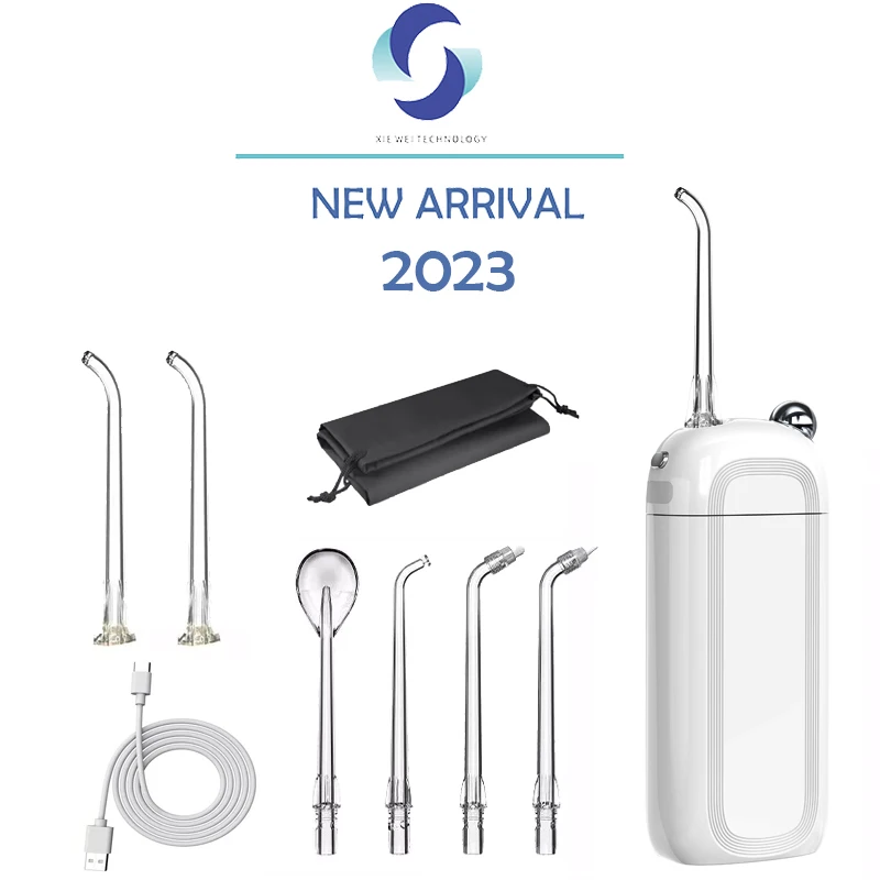 2023 Christmas gift mini portable color custom logo water flosser oral irrigator for lovers & children use