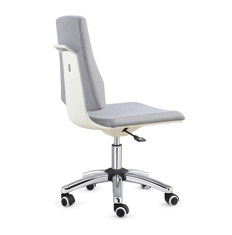 Quality approved armless swivel chatting chair saddle chair ergonomic