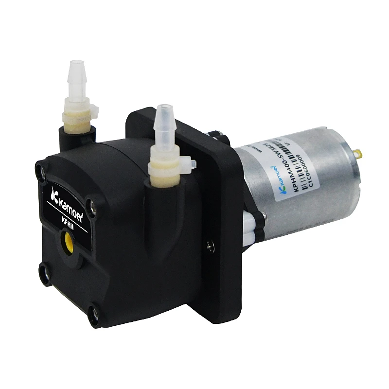 Kamoer KPHM400 12V/24V постоянного тока щетки/шаговый двигатель Стабильная производительность Высокий объёмный расход 420-480 мл/мин. Перистальтический Насос