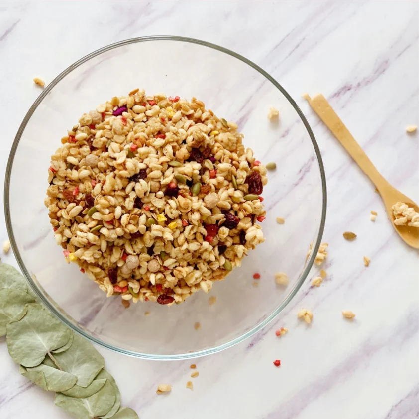 Supply mainly raw material, base material for oatmeal, muesli, Granola