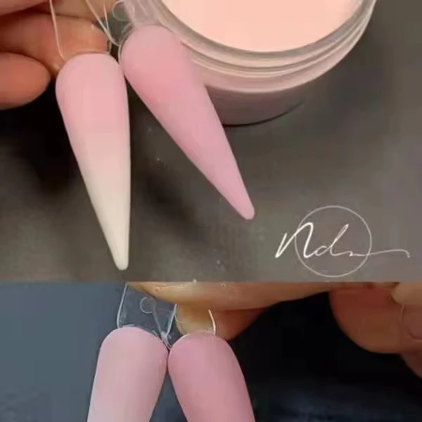 Best Quality Smooth Nude Acrylic Powders 3 In 1 Cover  Pink Acrylic Powder Cover Nude Acrylic Powder