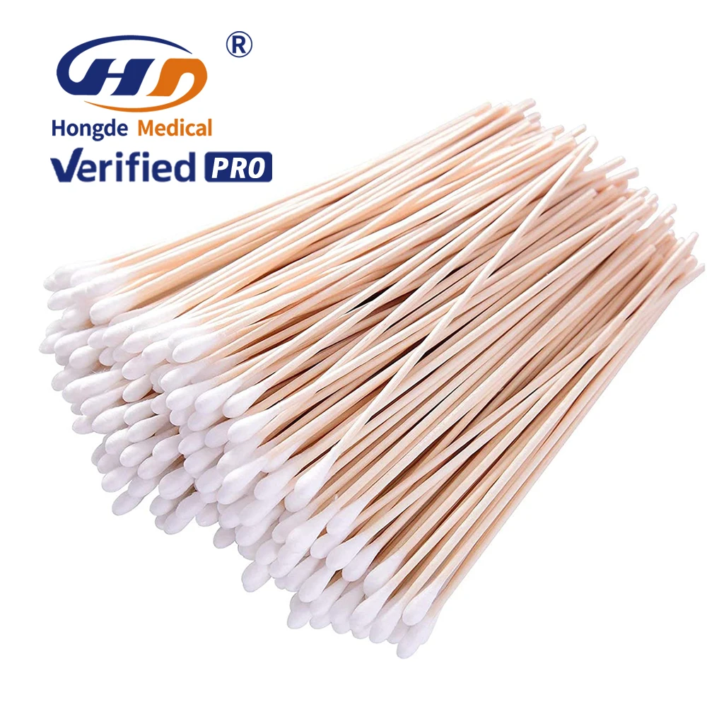 Applicator Cotton Swab for Ears Double Round Thick Cotton Tips