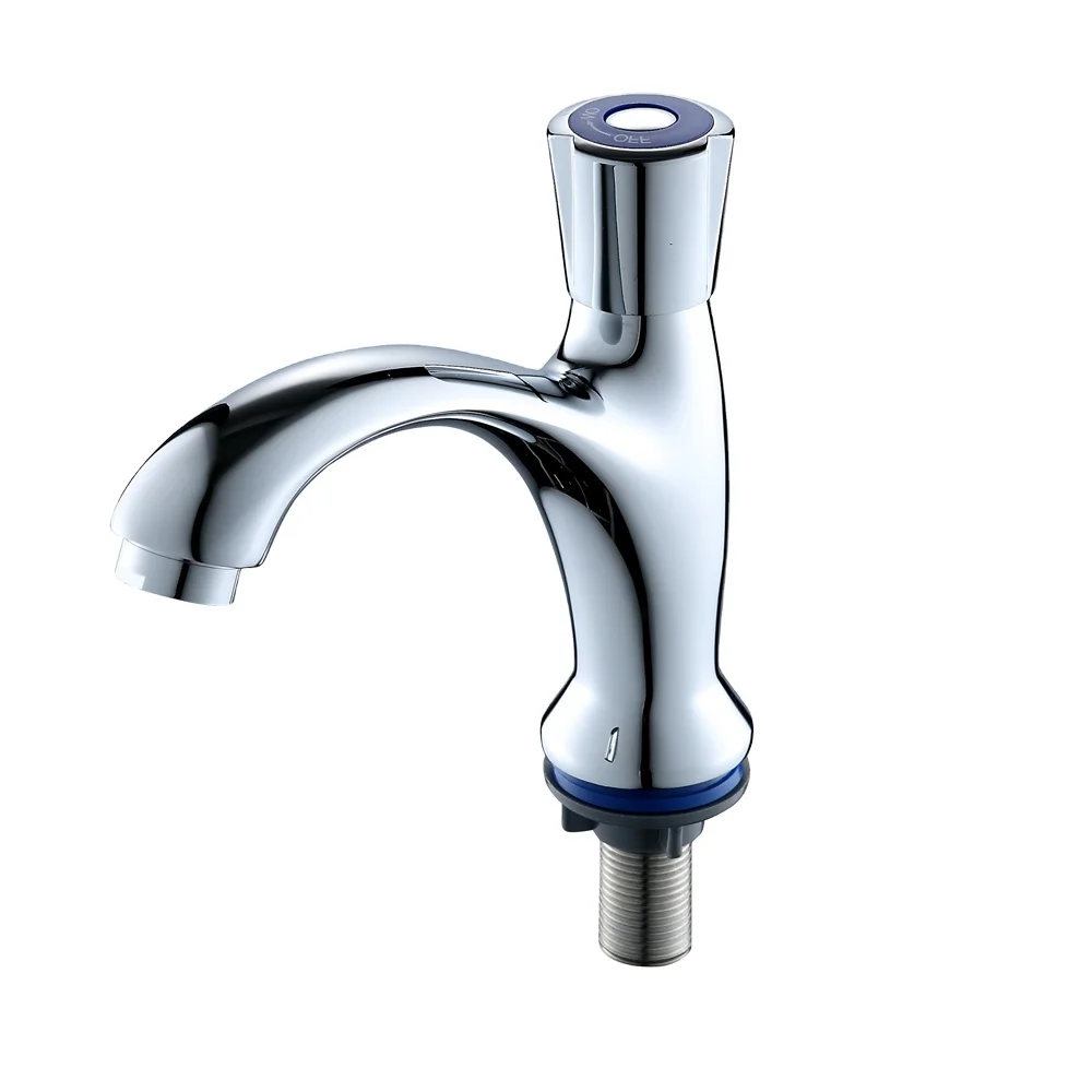 Hot selling in Southeast Asia quick open faucet single handle cold water sink bathroom basin faucet